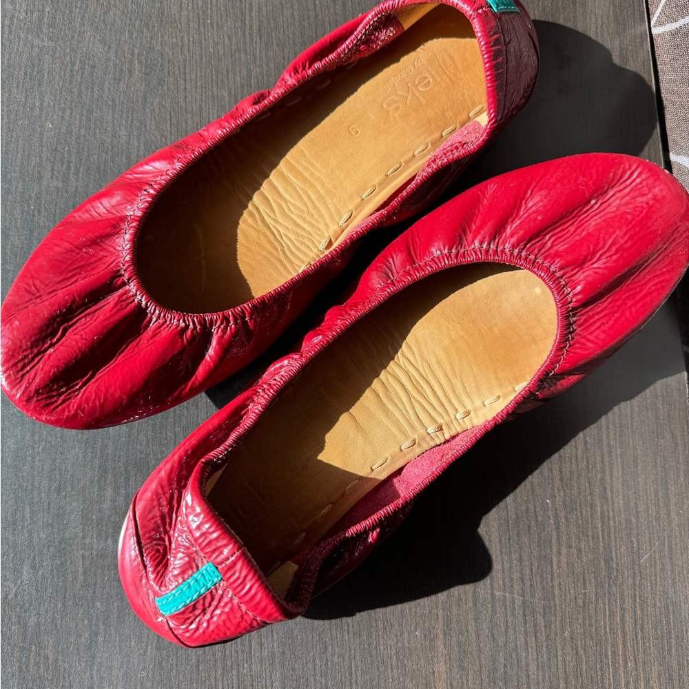 Ruby Tieks Size 9